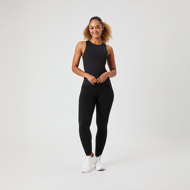 Borg 2 in 1 Tank Top, Black Beauty, L  Borg 2 in 1 Linne Svart