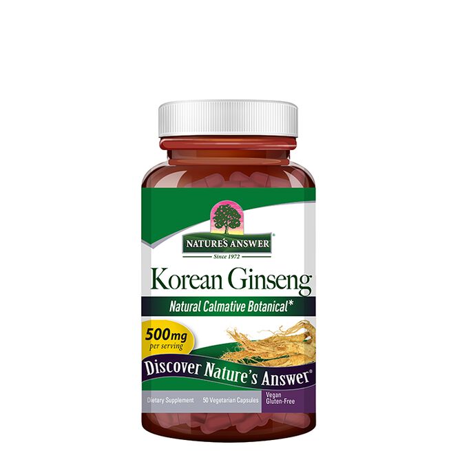 Korean Gingseng 50 kapslar Nature´s Answer Korean Gingseng 50 kapslar