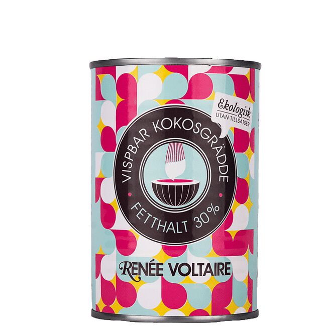 Vispbar Kokosgrädde Fetthalt 30% 400 ml Vispbar Kokosgrädde Fetthalt 30% 400 ml Kokos