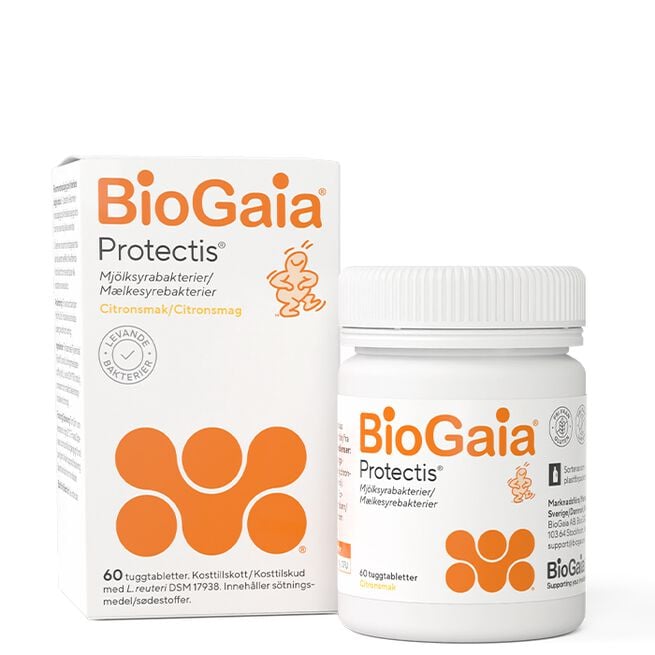 BioGaia Protectis 60 tuggtabletter Protectis 60 tuggtabletter