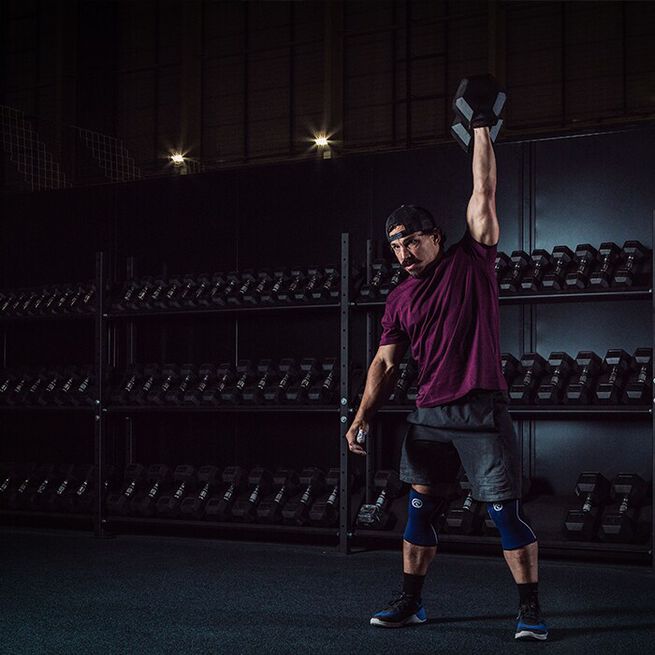 RX Knee Sleeve, 5mm, Navy/Black, XL  RX Knäskydd 5mm Blå/Svart