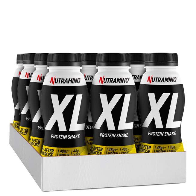 12 x Nutramino Protein XL Shake, 475 ml 12 x Nutramino Protein XL Shake, 475 ml Choklad Banan