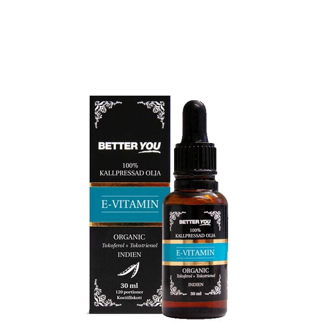 E-vitaminolja EKO Kallpressad, 30 ml Better You