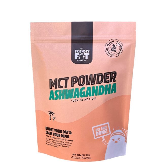 C8 MCT-pulver Ashwagandha 260 g C8 MCT-pulver Ashwagandha 260 g