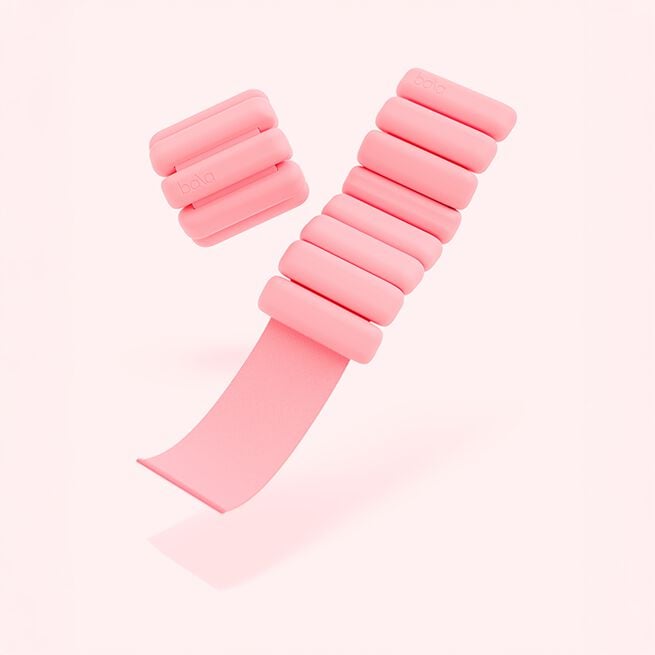 Bala 2lb Ankle/Wright Weights Blush Vristvikt 900 g Rosa