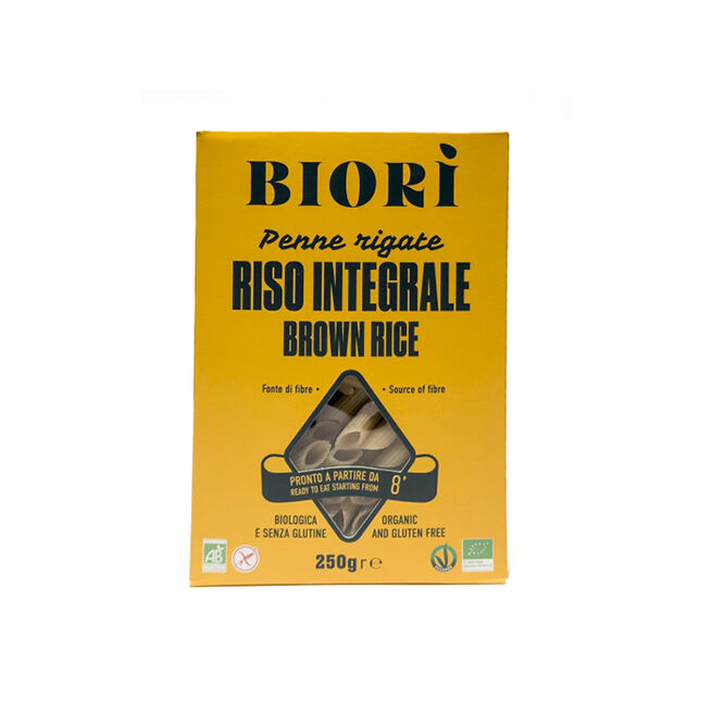 Rårispasta Penne Glutenfri 250 g Rårispasta Penne Glutenfri 250 g