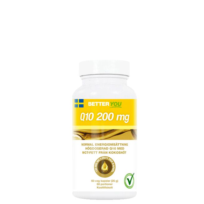 Q10 200 mg, 60 kapslar Better You Q10 200 mg 60 kapslar