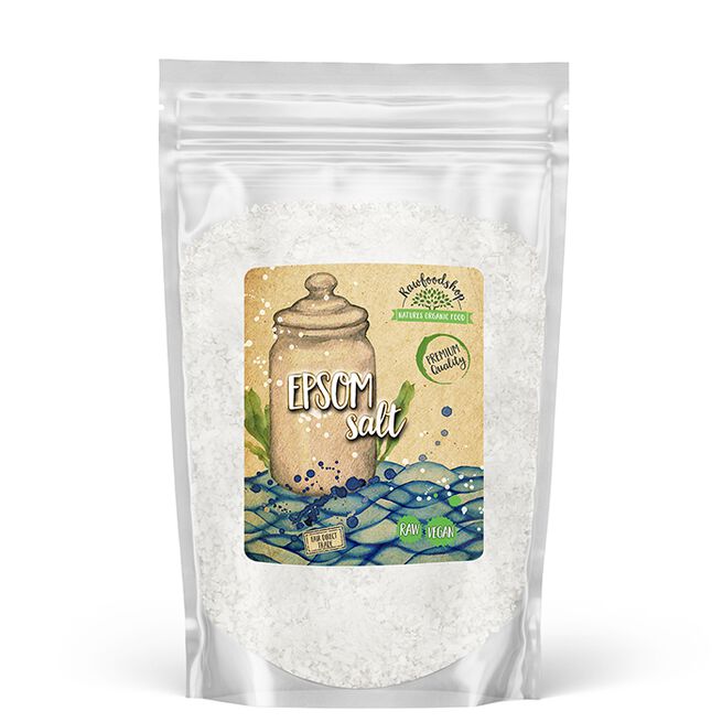 Rawfoodshop Epsom Salt 1 kg Epsom Salt 1 kg