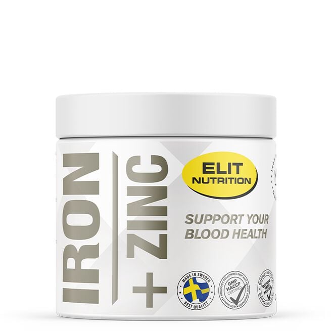 ELIT Iron + Zinc, 60 caps ELIT Iron + Zinc 60 kapslar