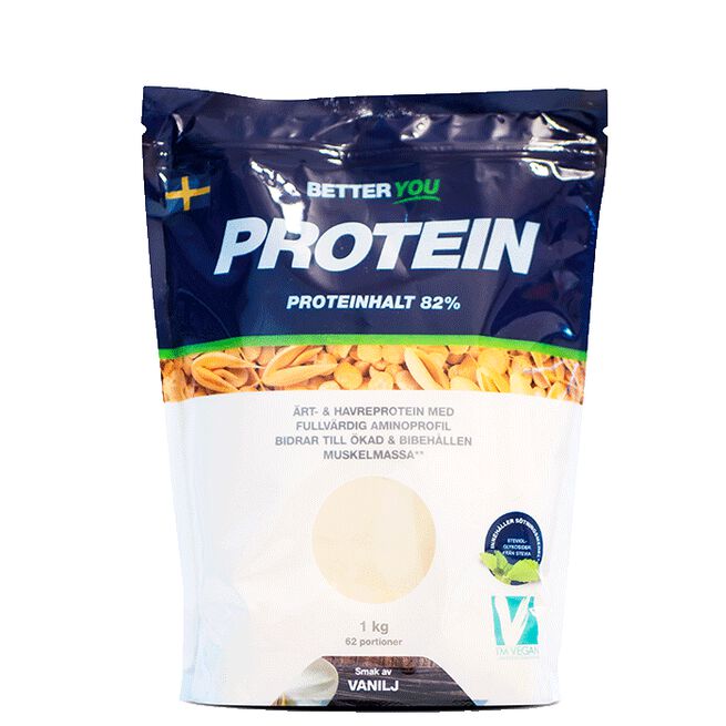 Ärt- och havreprotein, 1 kg Vanilj Ärt och Havreprotein 1 kg Vanilj