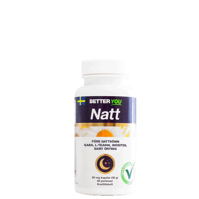 Natt, 60 kaps Better You Natt 60 kapslar
