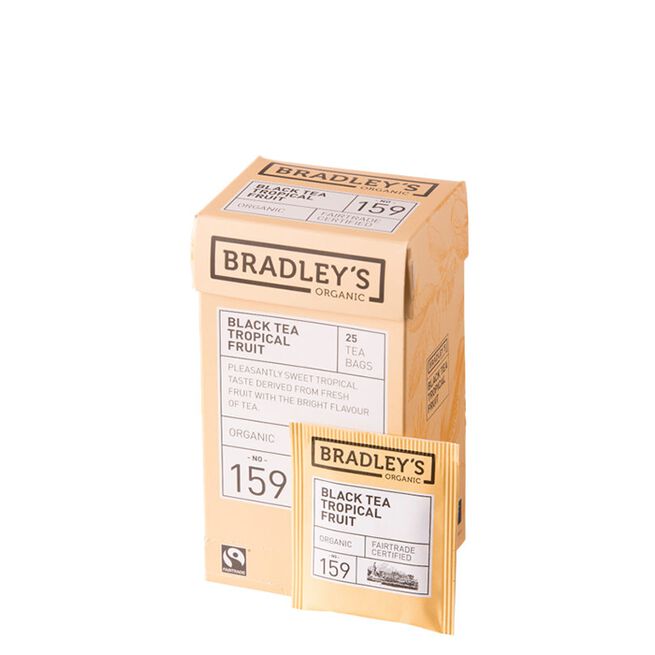 Bradley´s Svart Te Tropical Fruit 50 g Svart Te Tropical Fruit 50 g