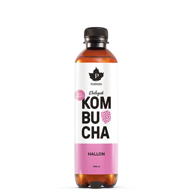 Kombucha EKO Hallon 400 ml  Kombucha EKO 400 ml Hallon