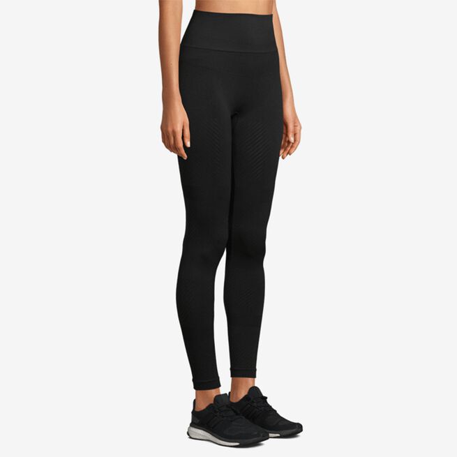 Casall Seamless Blocked Tights Black Essential Block Seamless High Waist Tights, Black