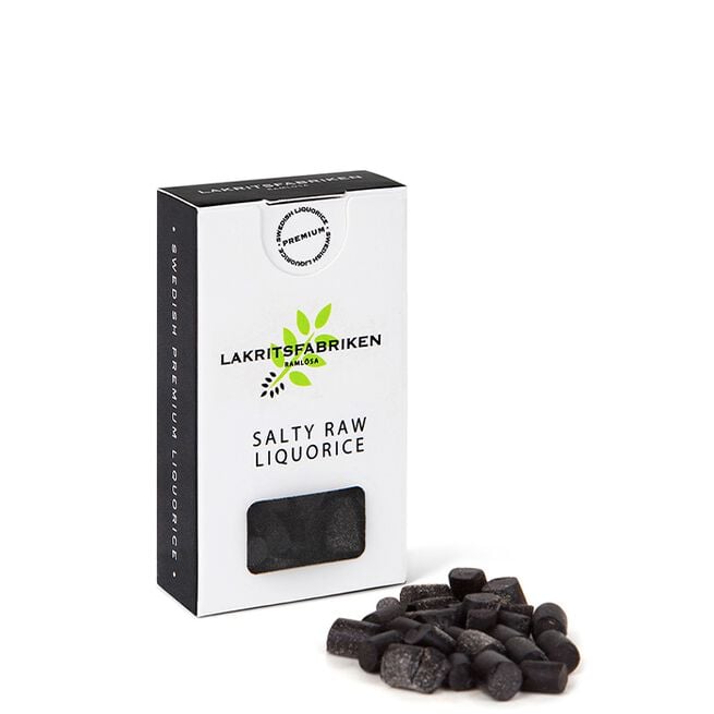 Lakritsfabriken Lakritspastiller Salt 25 g Lakritspastiller Salt 25 g