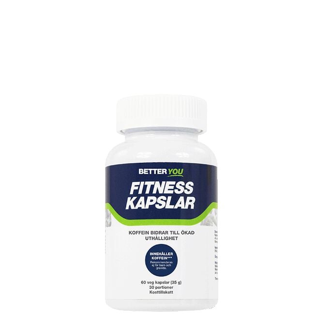 Fitness Kapslar Med Koffein, 60 kapslar Fitness Kapslar Med Koffein 60 kapslar