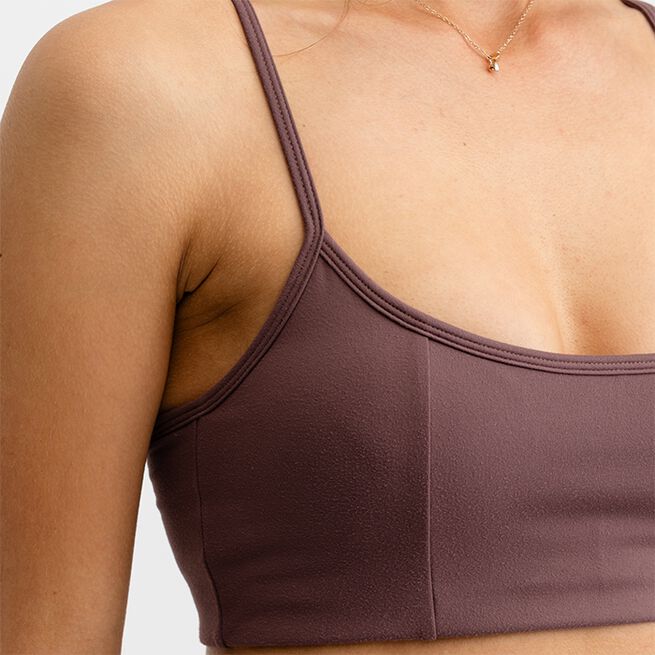 Butter Soft Contour Bra, Dark Mauve, XS  Sport-Bh Ljuslila
