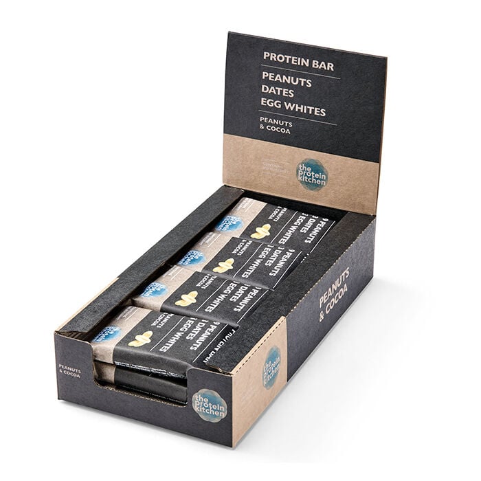 12 x Protein Bar, 55 g Peanuts & Cocoa