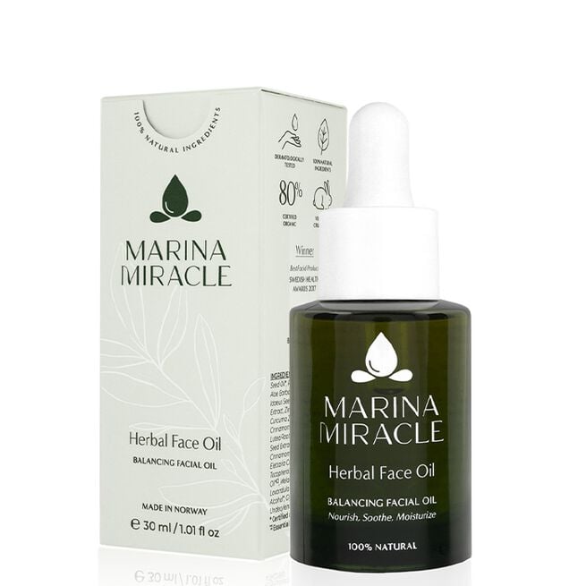 Marina Miracles Herbal Ansiktsolja 30 ml Herbal Ansiktsolja 30 ml