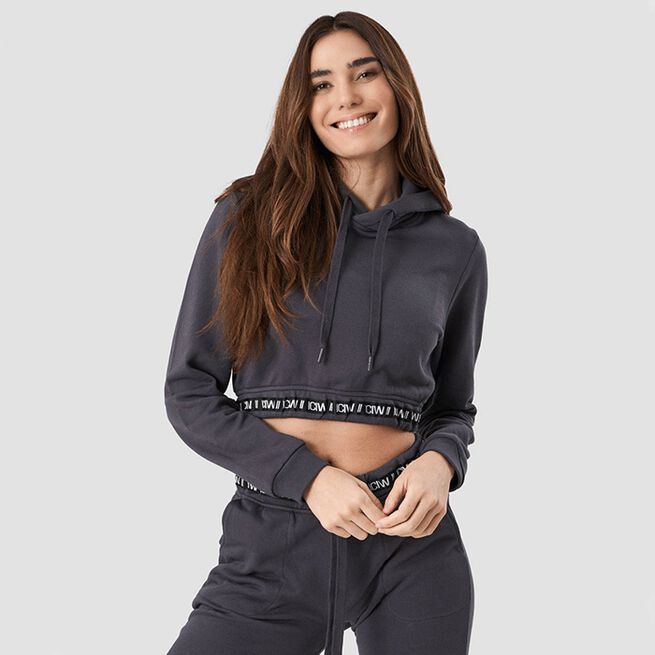 ICIW Chill Out Cropped Hoodie Graphite