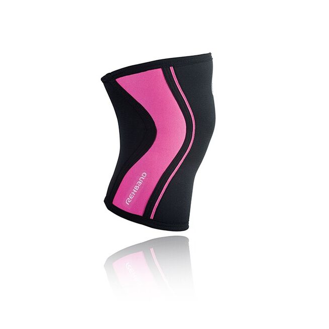 RX Knee Sleeve, 5mm, Black/Pink, XL 