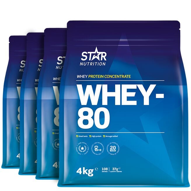 star nutrition whey-80 BIG BUY Whey-80 Vassleprotein 16 kg
