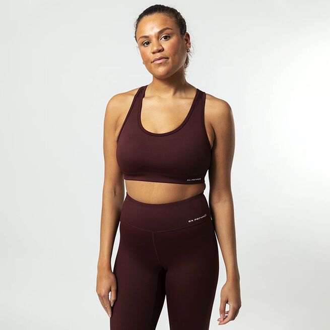 RX Performance Grace Sports Bra, Burgundy Grace Sports Bra, Burgundy