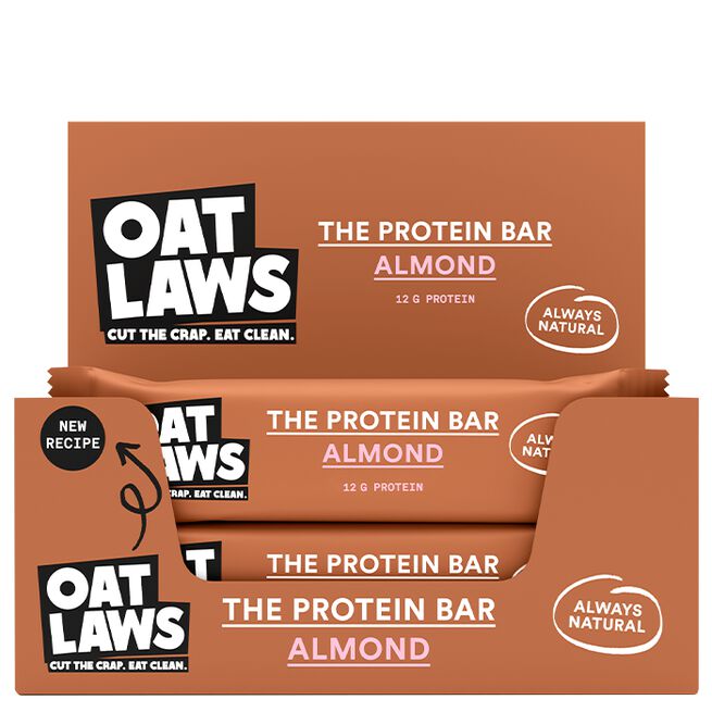12 x Oatlaws The Protein Bar Almond 60 g 12 x The Protein Bar 60 g Almond
