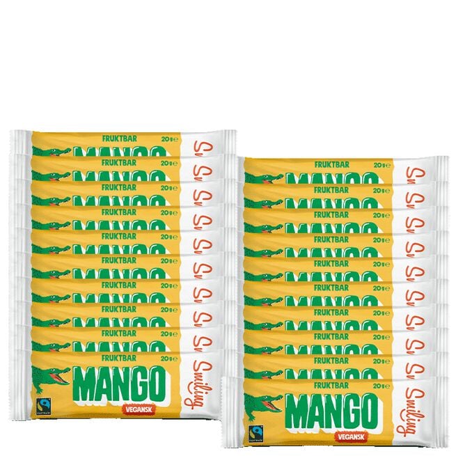 20 x Smiling Mangobar, 20 g 