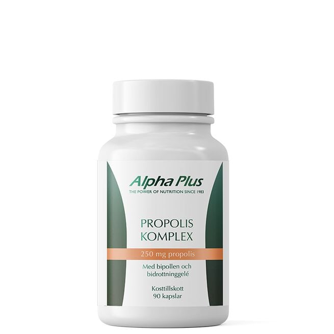 Alpha Plus Propolis komplex 90 kapslar Propolis komplex 90 kapslar