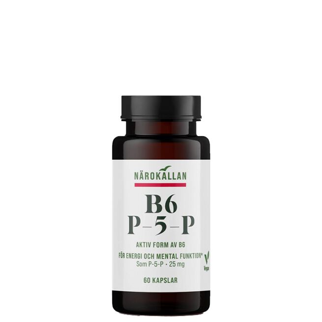 Närokällan B6 P-5-P, 60 kapslar B6 P-5-P 60 kapslar