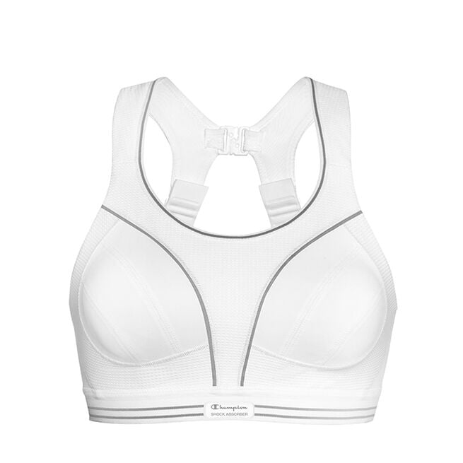 Shock Absorber Ultimate Run Bra, White Ultimate Run Bra Vit