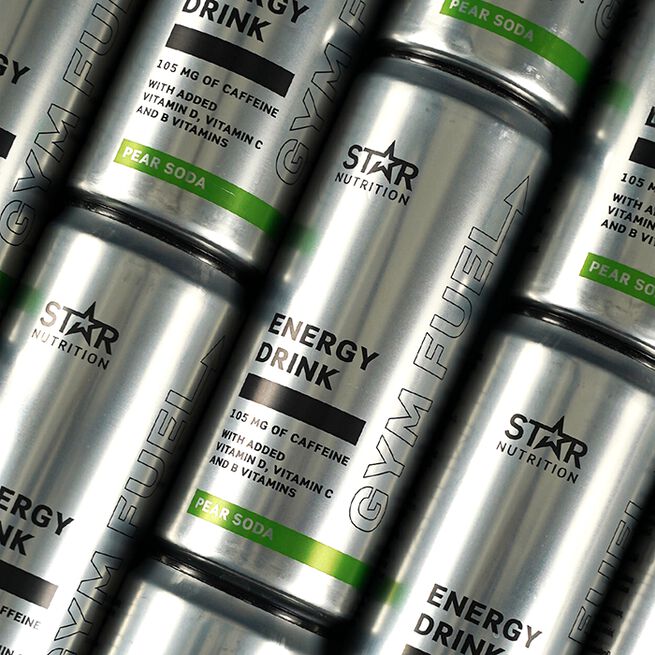 Gym Fuel 330 ml Pear Soda  Gym Fuel 330 ml Pear Soda