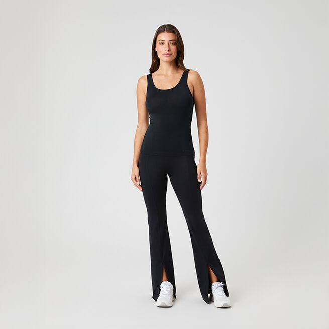 Studio Deep Back Tank Top, Black Beauty, L  Studio Deep Back Linne Svart