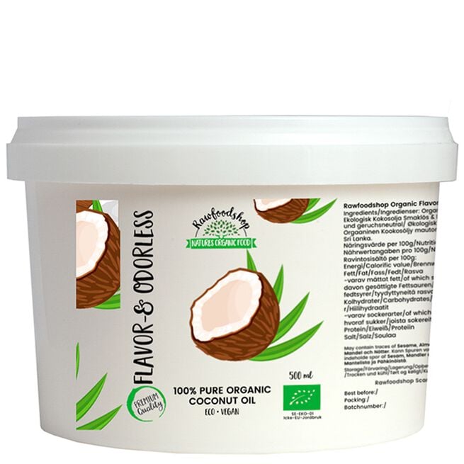 Raw Kokosolja Virgin 500 ml Raw Kokosolja Virgin 500 ml