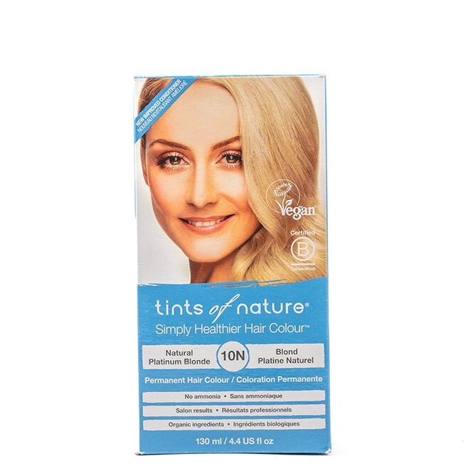 Hårfärg Natural Platinum Blonde 10N Hårfärg Tints of Nature