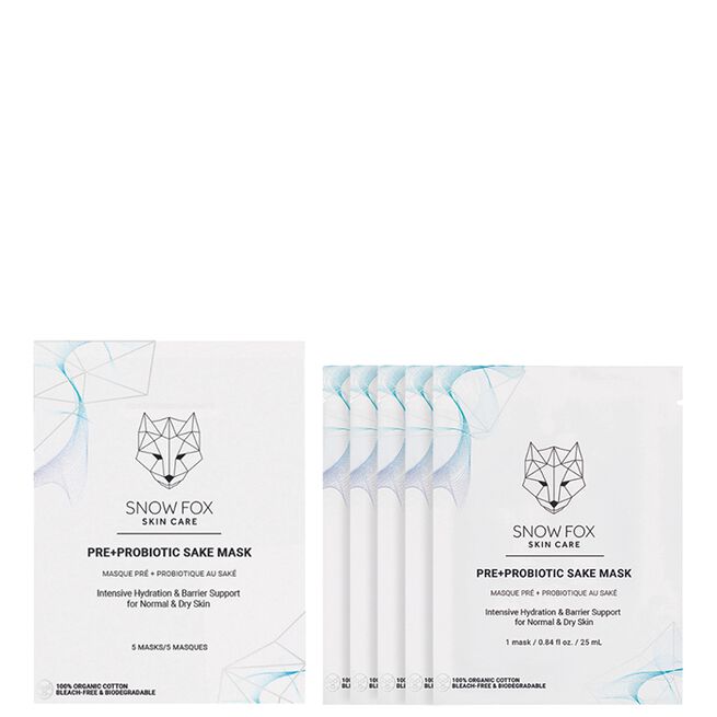 Snow Fox Pre+Probiotic Sheet Mask x 5