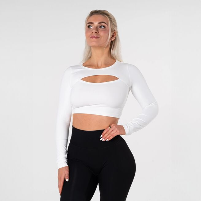 Relode Lumi Longsleeve, Vit, L Lumi Långärmad Tröja Vit