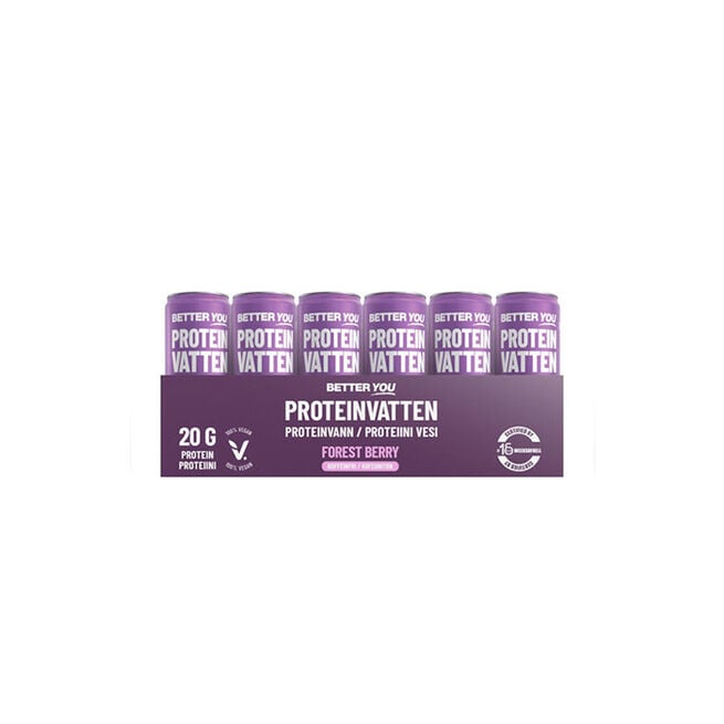 24 x Proteinvatten 330 ml Skogsbär 24 x Proteinvatten 330 ml Skogsbär