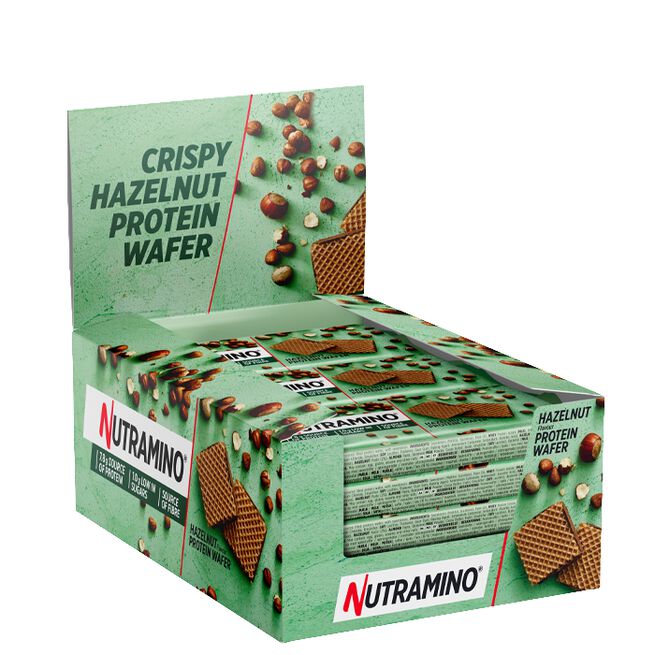 12 x Nutra Go Protein Wafer, 39 g, Chocolate Hazelnut 12 x Protein Wafer 39 g Chocolate Hazelnut