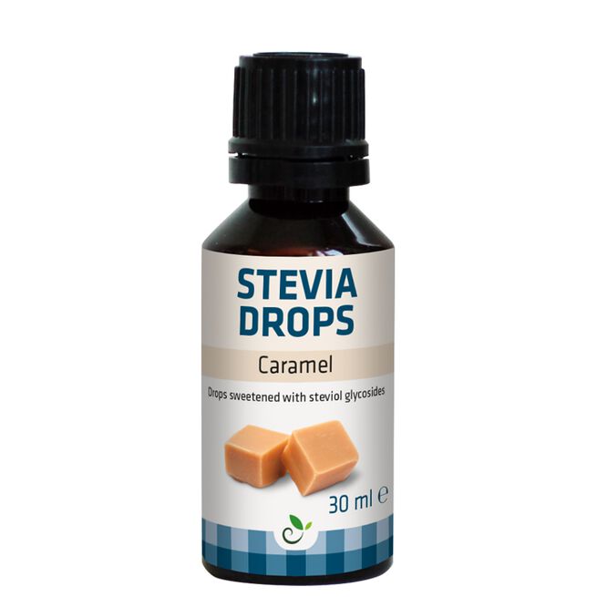Sukrin Stevia Droppar Karamell 30 ml Stevia Droppar Karamell 30 ml