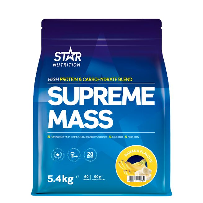Star Nutrition Supreme Mass 5400g Supreme Mass Gainer 5400 g Banan