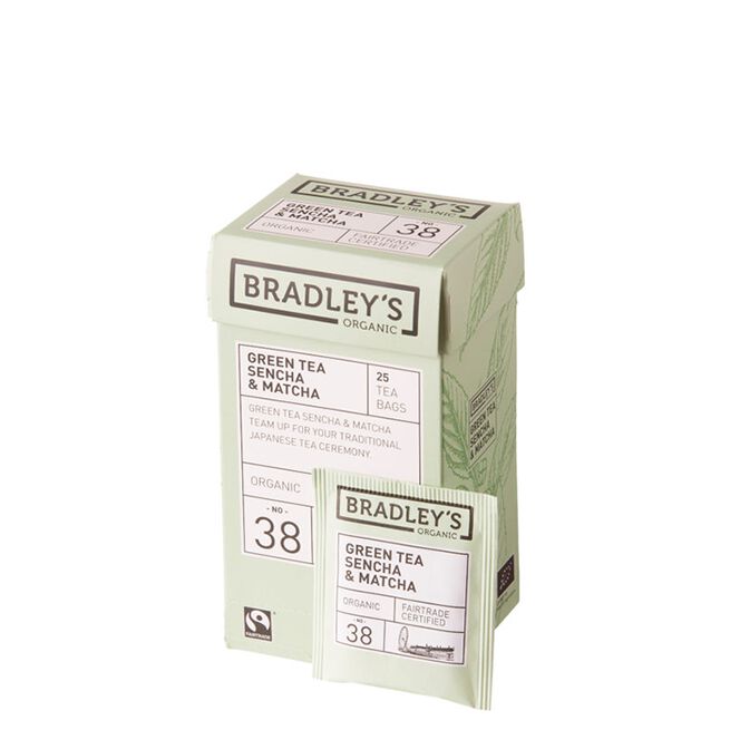 Bradley´s Grönt Te Sencha & Matcha 37,5 g