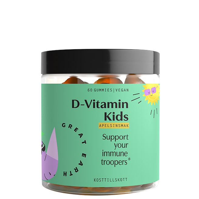 D-Vitamin Kids Apelsin 60 Gummies  D-Vitamin Kids Apelsin 60 Gummies
