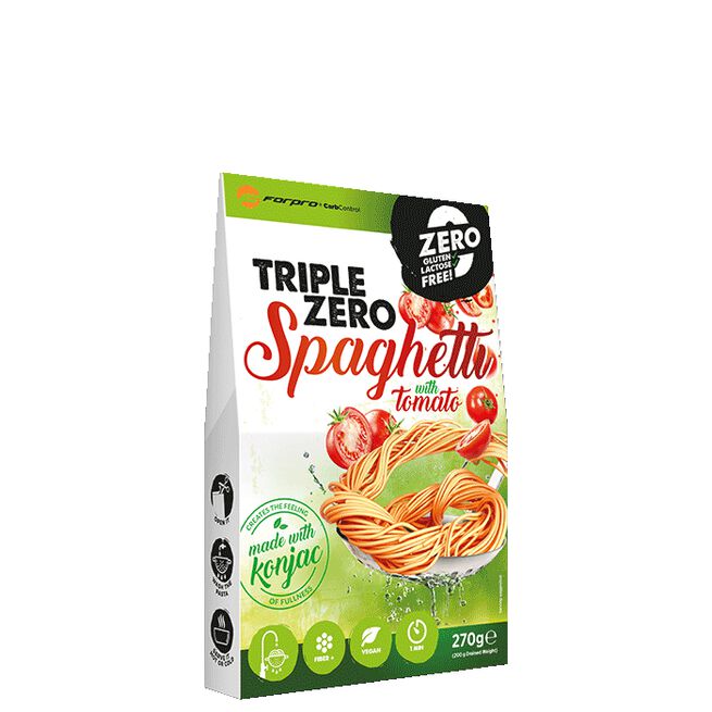 Triple Zero Pasta Spagetti Tomat 270 g Triple Zero Pasta Lågkalori Spagetti Tomat 270 g
