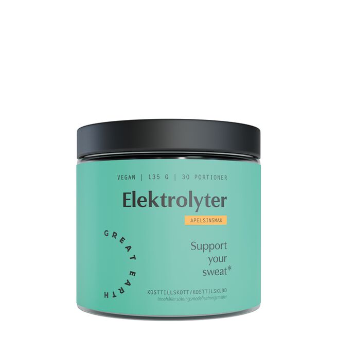 Great Earth Elektrolyter Apelsin 135g pulver