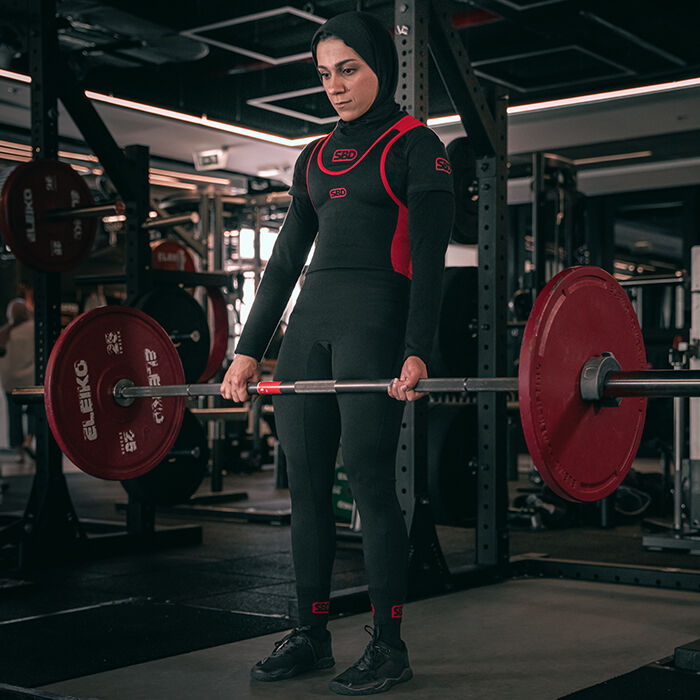 SBD Original Tyngdlyftningstrik&aring; Dam Powerlifting Singlet Full Length