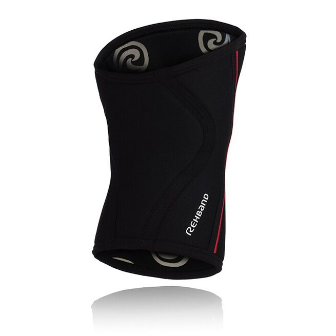 RX Knee Sleeve, 7mm, Black/Red, S  RX Knäskydd 7mm Svart/Röd