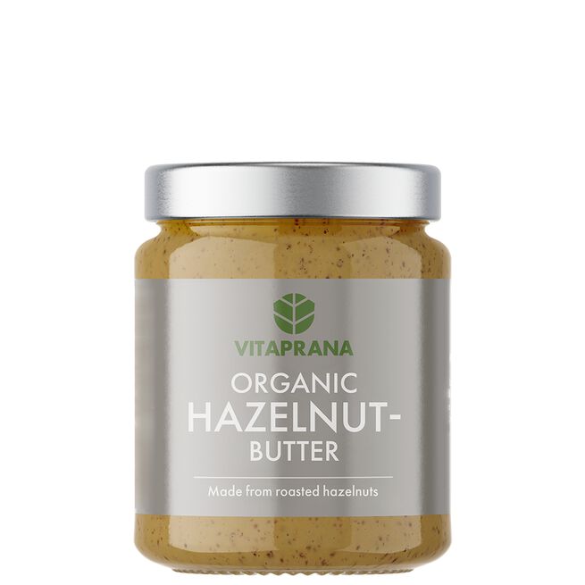 Organic Raw Hazelnut butter, 250 g Ekologisk Raw Hasselnötssmör 250 g