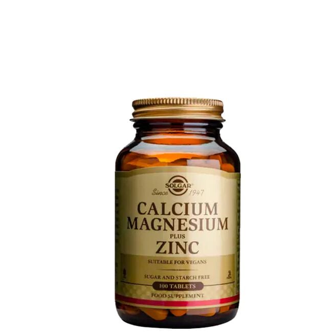Calcium Magnesium Plus Zinc 100 tabletter Kalcium Magnesium + Zink 100 tabletter